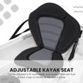 thumbnail image 2 of Dossier Rembourré Ajustable pour Canot Kayak Kayak avec Sac de Repos pour Sac à Dos, 2 of 10
