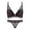 Black, variant on Lingerie Sets for Women Sexy Naughty Fashion Women Solid Color Steel Rings Lace BowCotton Pad Gathering Daily Bra ,Size XXL Wine