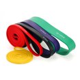 thumbnail image 2 of 5 Packs Pull Up Assist Bands Set Resistance Loop Bands Powerlifting Exercise Stretch Bands with Door Anchor and Handles, 2 of 8