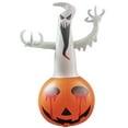 thumbnail image 3 of POINTERTECK Halloween Inflatables Giant Low Up Ghost LED Lights Decor Halloween Garden Decor, 3 of 10