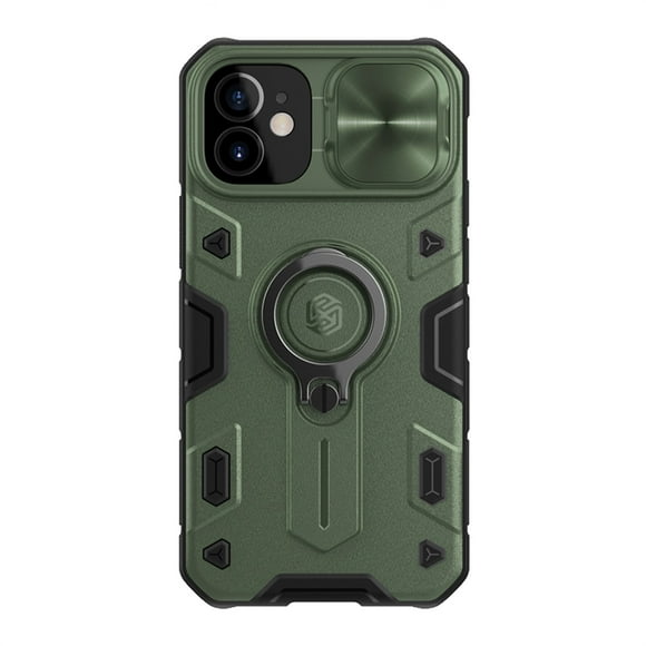 Yhmxh Phone Case Accessories For 12 Mini 5.4 Case,CamShield Case With Slide Camera Cover Protective Cover