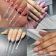 thumbnail image 4 of Tips para uñas SITELENABY 3XL No C Curve Square, 504 unidades, transparentes, 4 of 7