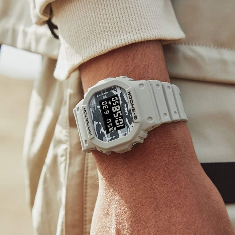 Casio DW5600CA-8 Men's G-Shock 5600 Series Strap Digital Watch