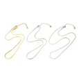 thumbnail image 1 of 304 Stainless Steel Snake Chain Necklaces Long-Lasting Plated Mixed Color 16.14 inch(41cm), 1 of 4