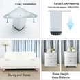 thumbnail image 5 of 3.2 Inch Furniture Legs Aluminium Alloy Adjustable Feet Cabinet Shelves Leg Height Replacement 5pcs, 5 of 7