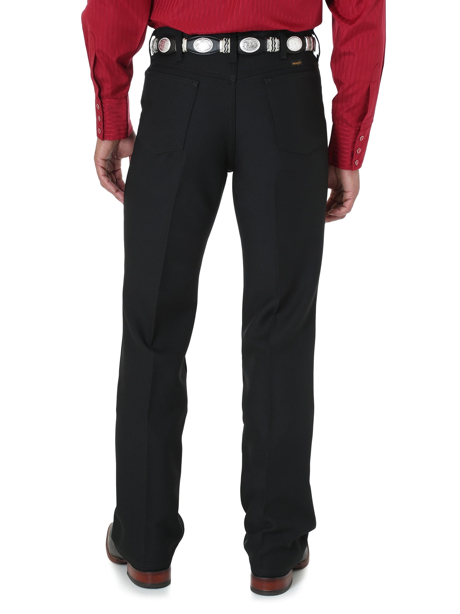 Wrangler Men's Wrancher Cowboy Twill Dress Jean with Stretch