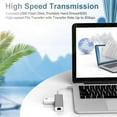 thumbnail image 5 of KOMI Adaptateur Répartiteur 4-en-1 USB-C vers Ethernet, Convertisseur de Réseau Type-C vers RJ45 Gigabit avec Concentrateur USB 3.0 3 Ports Compatible avec Console Switch, MacBook Air, iPad Pro, Surface Pro (4-en-1), 5 of 5
