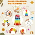 thumbnail image 3 of LINXUXIE Musical Instrument for Toddlers, Musical Toys for Kids,  Educational Birthday Gift for 3 4 5 6 7 8 Year Old, 3 of 8