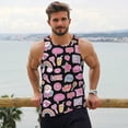 thumbnail image 5 of Rocae Elements for Men's Workout Tank Top Men's Running Tank Top Dry Fit Athletic Workout Tank TopsXX-Large, 5 of 9