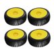 thumbnail image 3 of Accesorios para llantas y neumáticos de coche RC a escala 1:8 para camiones HSP modificados Amarillo, 3 of 9