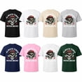 thumbnail image 5 of Veylor Haus Men's Graphic, Always Tired Never Broke Skull Print, Short Sleeve Crewneck Tee, 5 of 9
