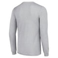 thumbnail image 3 of Men's Starter Heather Gray Chicago Bears Shield Logo Long Sleeve T-Shirt, 3 of 3