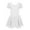 White, variant on Venjoe Toddler Girls Ballet Leotards with Skirt Classic Short Sleeve Dance Gymnastic Ballerina Outfit Dress Black 2-3
