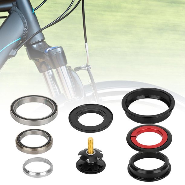 Tebru Bicycle Bearing Headset,ZTTO Aluminium Alloy Tapered Fork