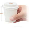 thumbnail image 2 of YQHWQ Disposable Paper Coffee Cups 4 oz. Cups & Lids Quantity 50 cups per pack., 2 of 5