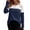 Navy Blue, variant on Zeagoo Womens Fall Tops Casual Shirts Long Sleeve Crewneck Sweatshirts Color Block Waffle Tunic Shirts Jumper Tops Fall Winter Tunics