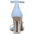 thumbnail image 3 of Bar III Womens Blakke Faux Leather Dressy Dress Sandals, 3 of 3