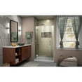 thumbnail image 2 of DreamLine Unidoor-X 37 1/2-38 in. W x 72 in. H Frameless Hinged Shower Door in Brushed Nickel, 2 of 8