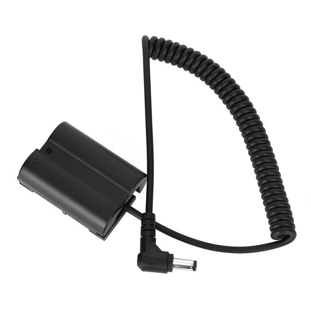 Adaptador de batería ficticia, CC a batería ficticia completa ENEL15 Adaptador de batería ficticia para cámara Nikon Rendimiento inigualable