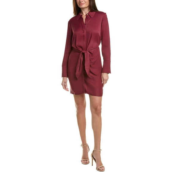Ted Baker womens  Wrap Mini Dress, l, Red