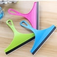 3pcs Window Shower Rubber Squeegees Car Glass Squeegee Cleaner Rustproof Portable Hand Held