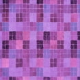 thumbnail image 1 of Ahgly Company Indoor Square Patterned Heliotrope Purple Area Rugs, 7' Square, 1 of 1