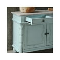thumbnail image 4 of Sunset Trading Cottage Transitional Cabinet/Buffet/Sideboard in Beach Blue Wood, 4 of 5