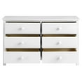 thumbnail image 4 of Oxford Baby Universal 6-Drawer Dresser, Snow White, 4 of 7