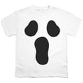 thumbnail image 2 of Popfunk Halloween Ghost Costume Kids T Shirt for Youth Boys and Girls, White, Small, 2 of 3