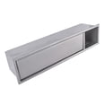thumbnail image 6 of GELUOXI In Wall Toilet Paper Holder, Recessed Toilet Paper Holder Toilet Tissue Holder with Curved Door, 304 Stainless Steel Tissue Paper Holder(Silver), 6 of 14