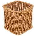 thumbnail image 3 of Hand Woven Rattan Pencil Holder & Makeup Brush Cup for Desk Decoration, 3 of 5