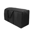 thumbnail image 1 of Ounissouiy Bolsas de almacenamiento Estuche de transporte puro Cojín para muebles Simple Generoso Fácil de instalar Bolsa Árboles de Navidad Almacenamiento y organización del hogar Negro 173×76×51cm, 1 of 6