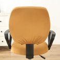 thumbnail image 3 of Sumhomie Housse Extensible pour Chaise de Bureau Rotative avec Fente, 3 of 3