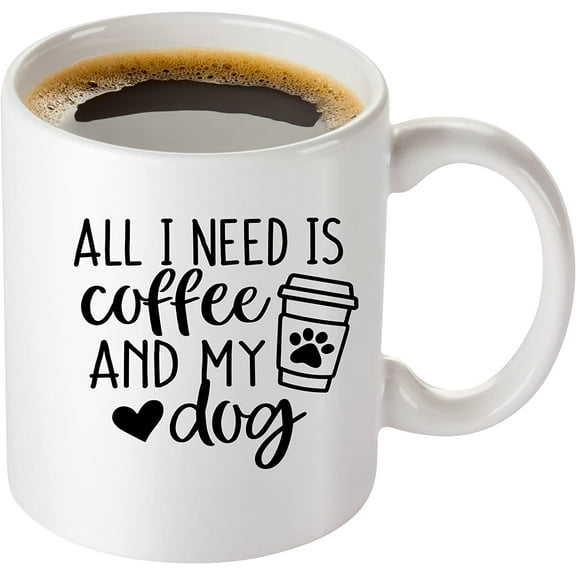 Dog Mom Gifts For Women - Funny Dog Mom Coffee Mug For Mothers Day - 11oz Coffee Mug For Dog Lovers