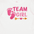 thumbnail image 4 of Inktastic Team Girl Pink Footprints and Arrow Boys or Girls Baby T-Shirt, 4 of 5