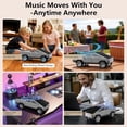 thumbnail image 5 of WSTER WS-580 Truck Bluetooth Speaker, Father’s Day Gift for Dad & Truck Lovers. Portable wireless speaker with FM, TWS, LED, hands-free call & TF/USB, ideal for home and outdoor use., 5 of 10