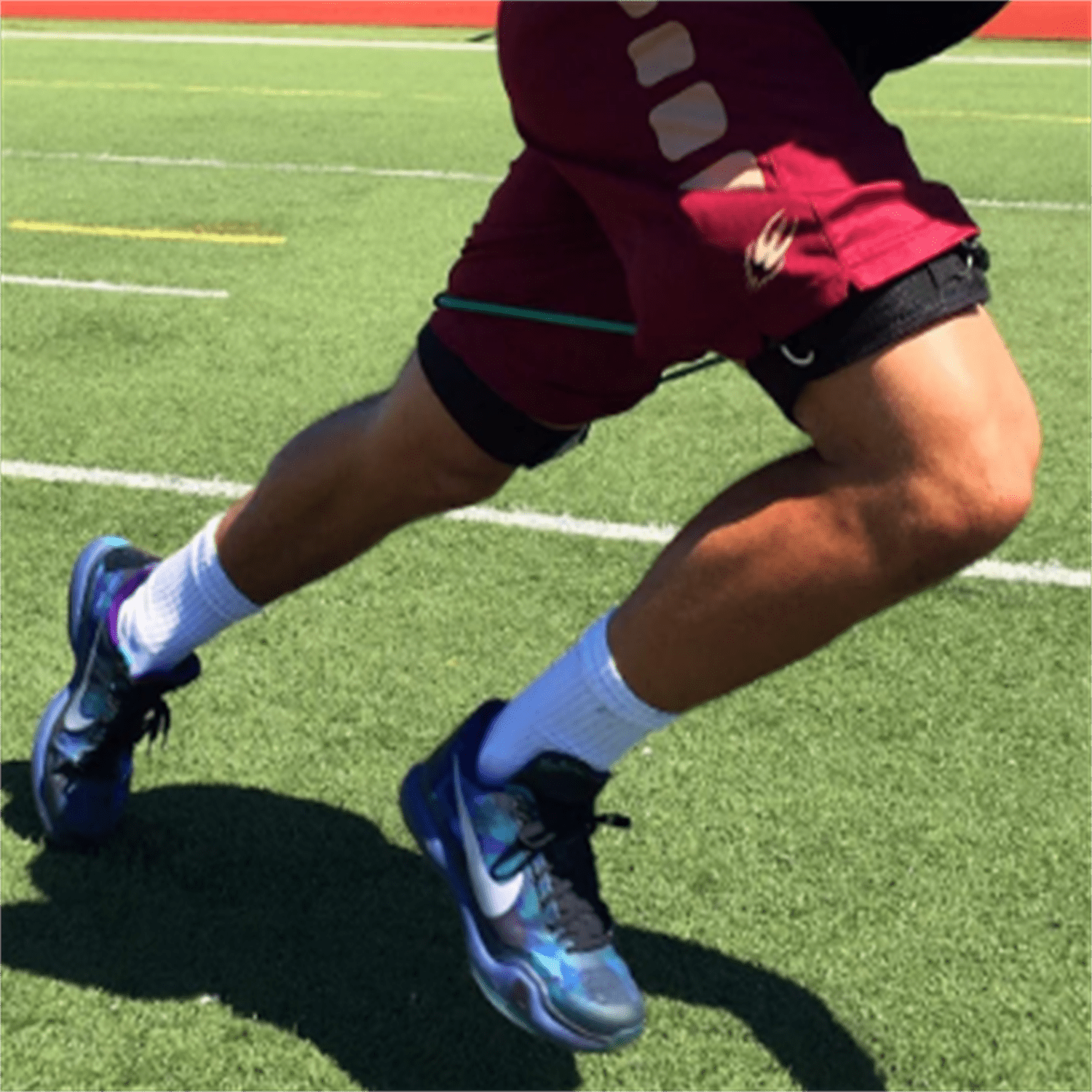 Speed and Strength Leg Resistance Bands | Includes Speed 101 and Agility FX Digital Training Programs - Sizes for Youth, Intermediate, and Advanced Athletes