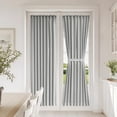 thumbnail image 1 of Cortinas Vatge para puerta delantera autoadhesivas para puerta francesa, plateadas, 1 of 9