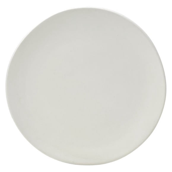 10 Strawberry Street Ripple Dinner Plate in White (Set of 6)