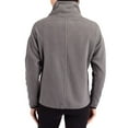 thumbnail image 2 of Women's Cutter & Buck Gray Arizona State Sun Devils Cascade Eco Fleece Half-Zip Jacket, 2 of 2
