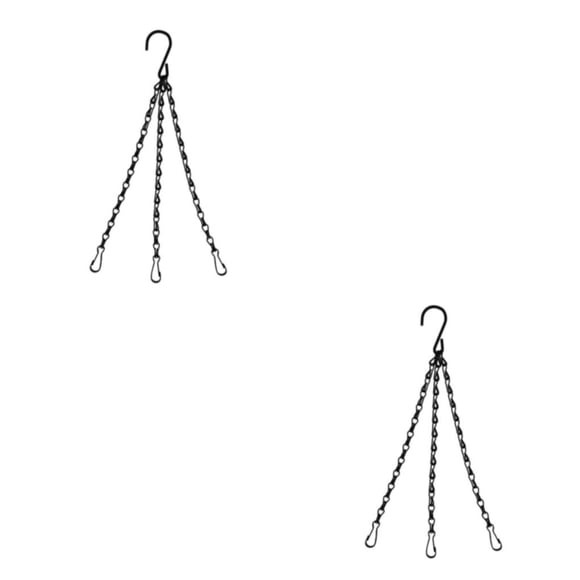 Juego de Cadena colgante Wosthever Cesta colgante de metal 3 patas