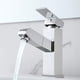 thumbnail image 5 of Grifo para lavabo de baño, grifo extraíble para lavabo con cuerpo de cobre duradero, agua fría y caliente disponible, baño perfecto de fácil montaje, con dos tubos de entrada, 5 of 5