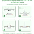thumbnail image 3 of Foco empotrable led, Extraplano, 5W 500lumen equivalente 50W incandescente, Redondo ultrafino blanco frío 6000K, 230V Iluminación empotrable de techo, Para baño, Cocina, Salón, Pasillo, juego de 6 brillar Electrónica, 3 of 5