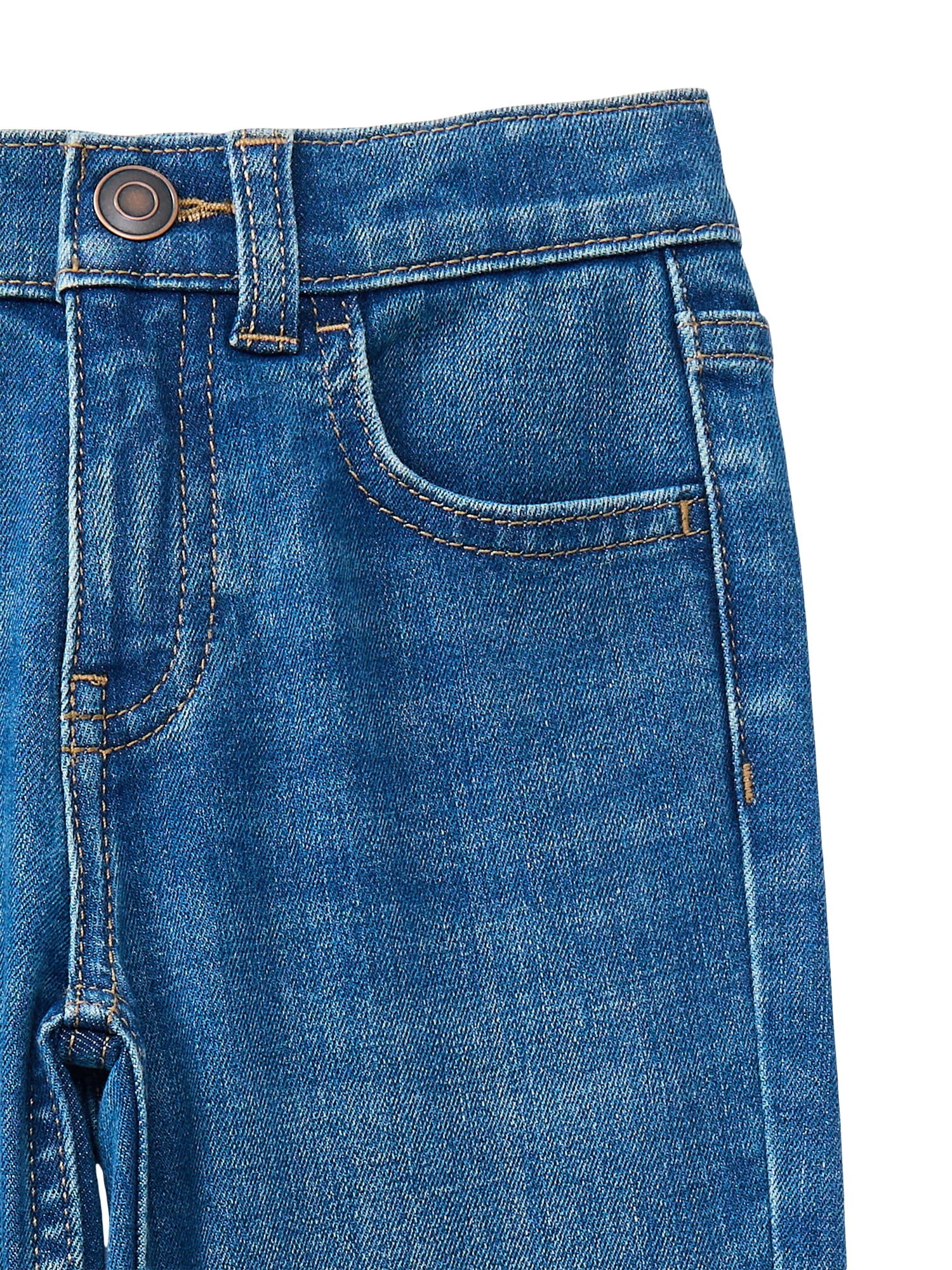 Wonder Nation Toddler Boys Straight Fit Jeans, Sizes 12M-5T
