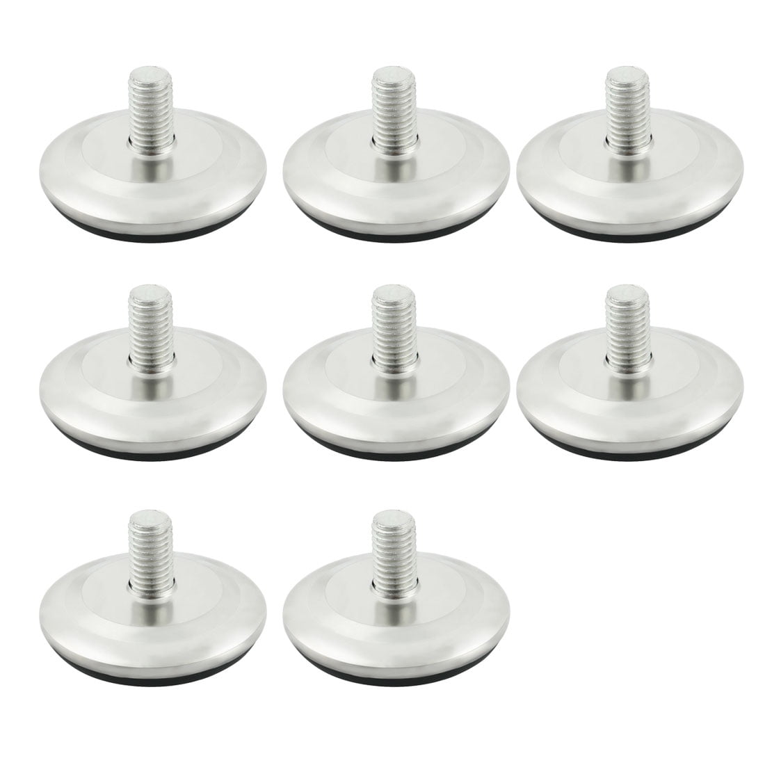 Round Chair Desk Leg Tube Insert Table Leveling Foot Adjuster Pad 48mm