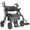Black, variant on 2-in-1 Bariatric Rollator, 400lb Extra-Wide Seat & 10" All-Terrain Wheels, Senior Mobility Combo-Red