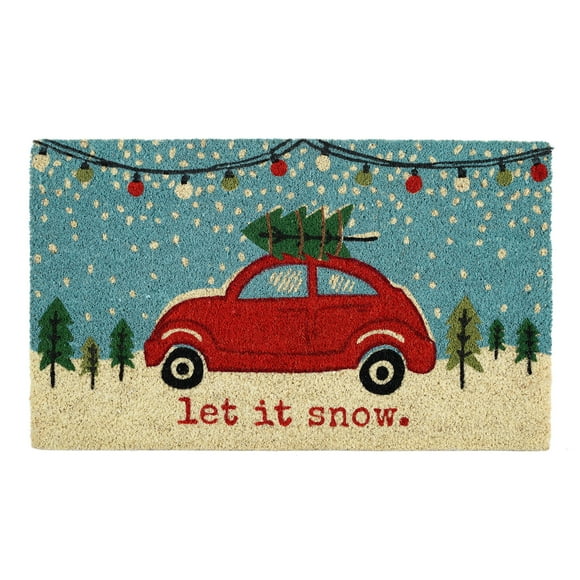 Design Imports CAMZ11891 DII Christmas Car Doormat