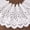 White, variant on IDONGCAI Eyelet Lace Trim Floral Embroidery Cotton Lace with Eyelet 5.2Inch 3Yards(Beige)