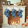 thumbnail image 7 of Coolnut 17.7 Inch Christmas Stockings, 2 PCS Delicate Black Horses Presonalized Large Stocking Sock for Family Holiday Xmas Party Decorations, 7 of 7
