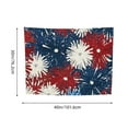 thumbnail image 3 of PRATYUS Red White Blue Stars Tapestry Wall Hanging 100% Polyester 40x30in, 3 of 6